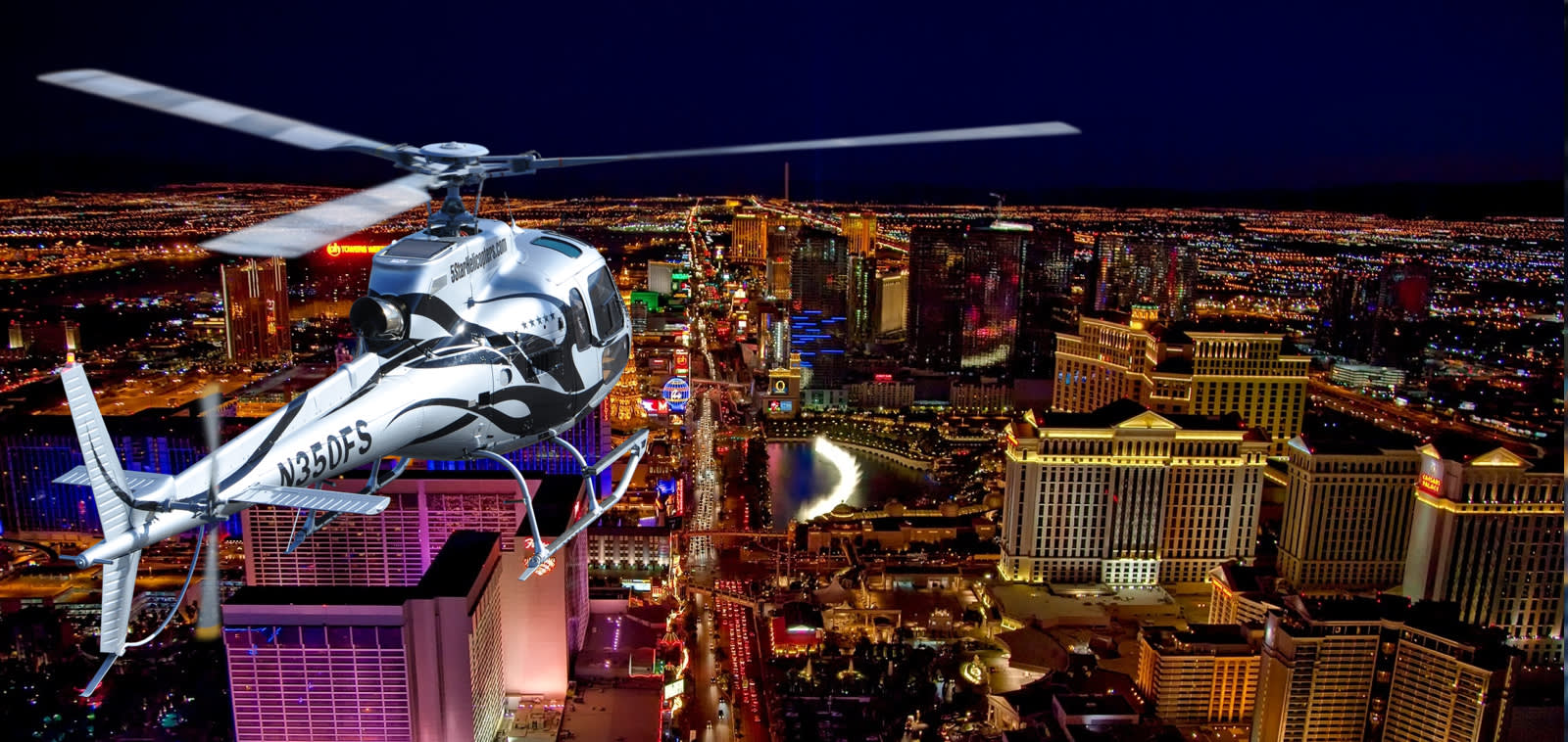 Las Vegas Strip  Skyline Helicopter Tours